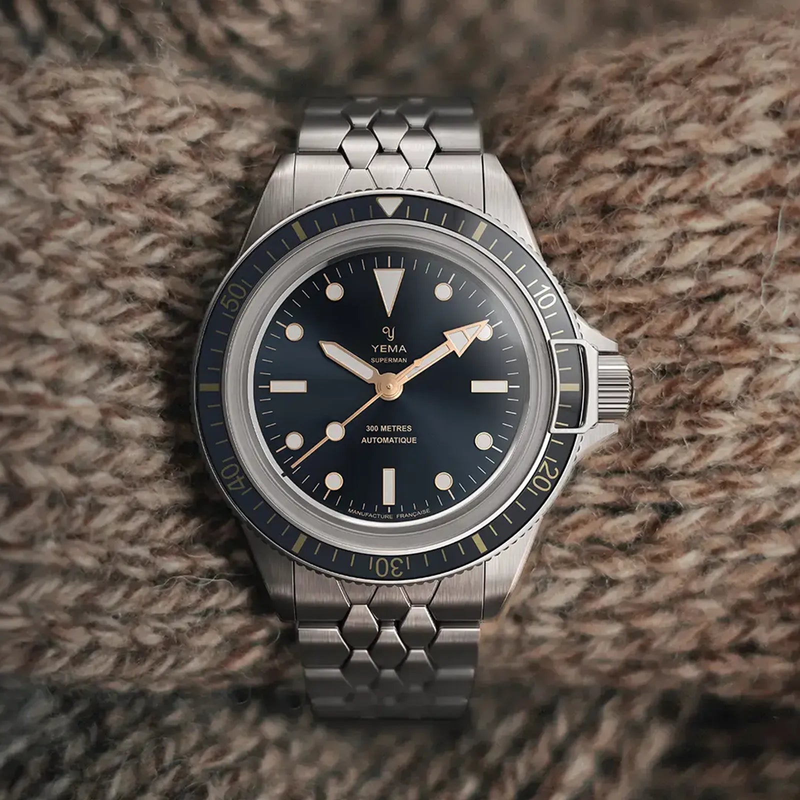 イエマ YEMA SUPERMAN GMT フランス 時計 - 時計 イエマ YEMA SUPERMAN GMT フランス 時計 - 時計